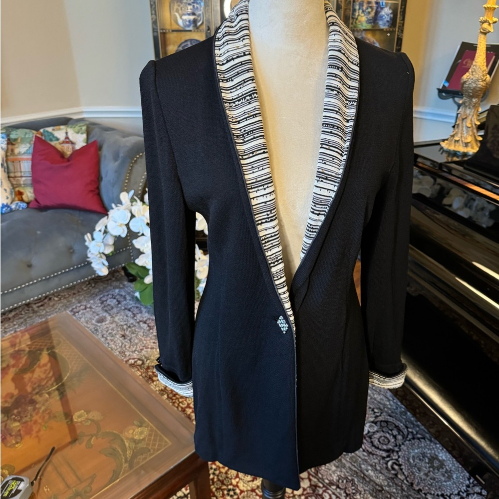 St. John evening by Marie Claire jacket size 12 in black